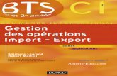 Gestion Des Operations Import Export