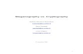 Steganography vs Criptography