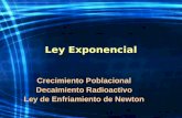 Ley Exponencial