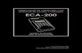 Manual de Usuario ECA-200