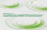 Caderno SUAS Volume 3 - Planos de Assistencia Social Diretrizes Para Elaboracao