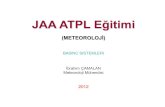 JAA ATPL 050 Meteoroloji - 6- Basınç Sistemleri (pressure systems)