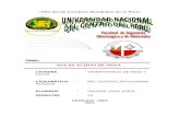TRATAMIENTO DE AGUAS ACIDAS DE MINA(producción, solución, prevención)
