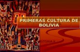Primeras Cultura de Bolivia