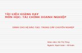Slide Bai Giang TCDN-Ha Thi Thuy
