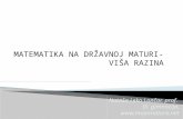 Državna matura iz matematike 2013./2014.  - A