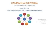 CAMPANHA ELEITORAL - COORDENAÇÃO DE CAMPANHA - Eleição