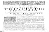 CT [1642 ed.] t1b - 01 - Tract. De Sacro Trinitatis Mysterio, Q 27, De Processione divinarum personarum