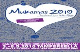 MUKAMAS 2010 – Inspiraation lähteillä! – Kansainvälinen nukketeatterifestivaali 3.–8.5.2010 Tampereella