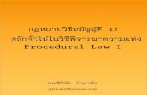 กฎหมายวิธีพิจารณาความแพ่ง 1 by Dr.Nitinai 2010-03-04