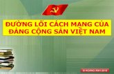 Bài giảng điện tử - Bài trình chiếu - Đường lối cách mạng của Đảng Cộng sản Việt Nam Chuong0