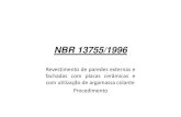 NBR 13755 - Revestimento de paredes externas e fachadas com placas cerâmicas e com utilização de argamassa colante - Procedimento