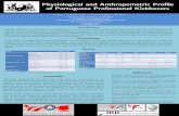 [Poster] Physiological and Anthropometric Profile of Portuguese Professional Kickboxers, Gil S., Leonardo C., Tatiana P., João B.