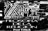 Tillich, Paul - Filosofia de La Religion