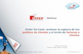Presentación Webinar Esker Order-to-Cash: acelere la captura de sus pedidos de venta y el envío de sus facturas a clientes