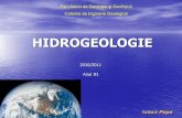 Hidrogeologie 2010