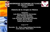 Historia de La Cirugia en Mexico