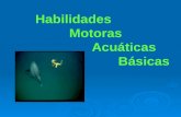 Habilidades motoras acuaticas