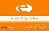 Normas linguisticas