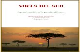 Voces Del Sur Antologia de Poetas Africanos