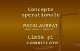 concepte operationale