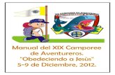 Manual Oficial de Xix Camporee de Aventureros 2012