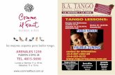 B.A.Tango  #212 Parte 1 Oct, Nov, Dec. 2012