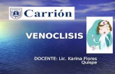 Venoclisis y Endovenosa