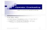 Operator Overload