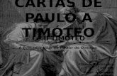 CARTAS DE PAULO A TIMÓTEO