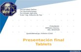 Presentación final Tablets