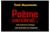 Enoh Meyomesse Poeme Carceral