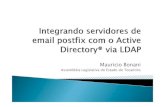 Integrando servidores de email postfix com o Active Directory® via LDAP