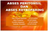 Abses Peritonsiler & Retrofaring