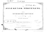 Gyárfás István  -  A Jász-Kunok története 1. kötet 1870.