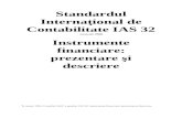 IAS Standardul International de Contabilitate IAS 32