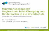 J. Kratzmann: Migrationsgekoppelte Ungleichheit beim Übergang vom Kindergarten in die Grundschule