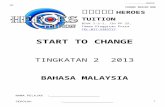 英雄补习社HEROES TUITION - TINGKATAN 2 BAHASA MALAYSIA JANUARI