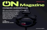 Guide casques audio  2013 - ON Magazine