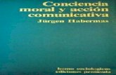 Jürgen Habermas Conciencia moal y acción comunicativa    1985