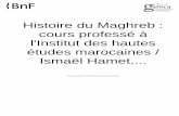Histoire Du Maghreb
