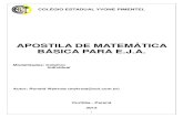 Apostila Eja Matematica Basica Medio 2012