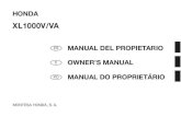 Manual Moto Honda Xl1000V-07