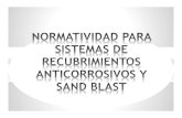 NORMATIVIDAD PARA SISTEMAS DE RECUBRIMIENTOS ANTICORROSIVOS Y SAND curso.pdf
