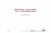 Radna sveska  za medijaciju  Autori:  Stanislava Vidovic  Marija Radovanovic