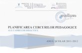 Cercuri Pedagogice Cadre Didactice 2011-2012