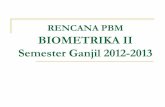 1. Kontrak Perkuliahan Biometrika Ii_2012