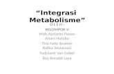 Integrasi Metabolisme PPT BIOKIMIA