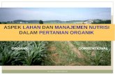Aspek Tanah Pertanian Organik (Revisi 2013)