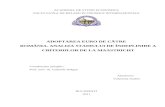 Adoptarea Euro de Catre Romania. Analiza Stadiului de Indeplinire a Criteriilor de La Maastricht